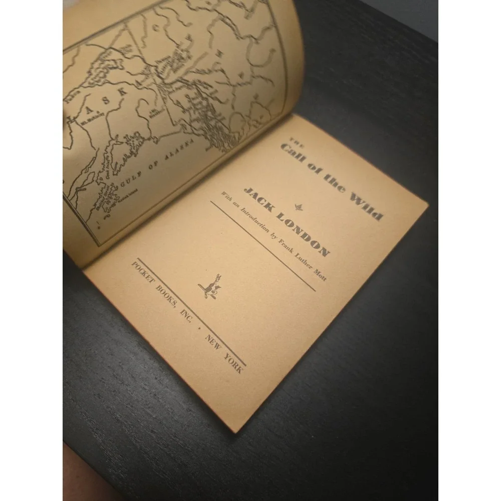 The Call Of The Wild Classic Adventure Paperback Book by Jack London 1959